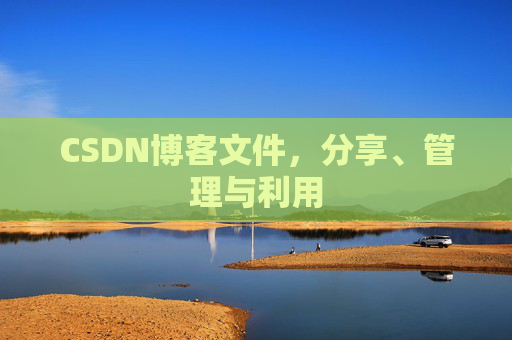 CSDN博客文件，分享、管理与利用